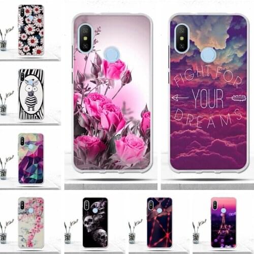 For Xiaomi Redmi 6 Pro/Xiaomi Mi A2 Lite Case Cover Soft TPU Silicon Phone Cover for Xiaomi Redmi 6 Pro / Xiaomi Mi A2 Lite Case