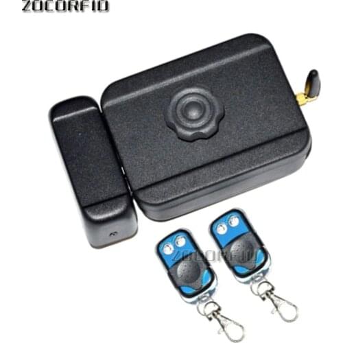 Dry battery remote control Smart Home Security remote control access electronic door locks Automatically locked