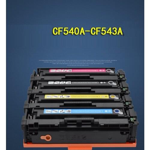 For HP203 203A CF540A CF541A CF542A CF543A Compatible Color LaserJet For M254dw 254nw MFP M281cdw 280nw