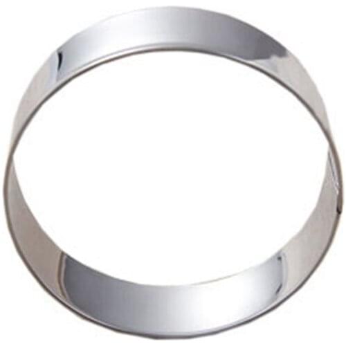 Round Pancake Biscuit Cookie Cutter Tools Baking Stencils for Cakes Stainless Steel Chinese Market Online Decorating Supplies