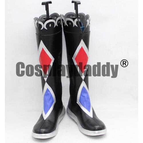 Love Live ! Nozomi Tojo The Circus Black Adult Cosplay Shoes Boots X002