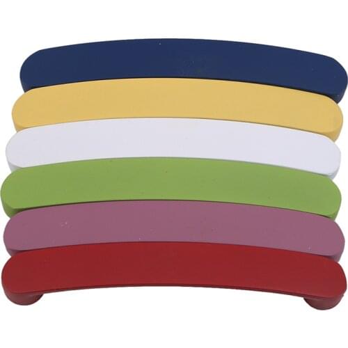 Cartoon Childrens Room Wardrobe Door Candy Color Handle Modern Simplicity Shoebox Door Drawer Handle Cabinet Knobs