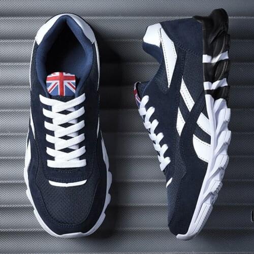 Mens Running Shoes Spring Men Casual Sneakers Lace up Male Jogging Shoes Sports Athletic Sneakers Trainer Vulcanized Shoes