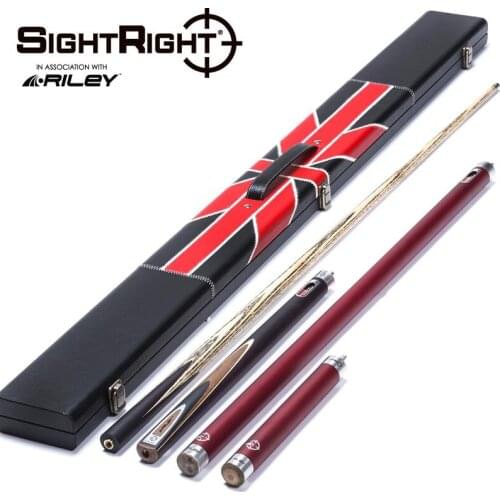 RILEY RSR 3 Snooker Cue 9.5mm Deer Master Tip With Case Professional 3/4 Split Snooker Cue Technologia Billiard For Black 8