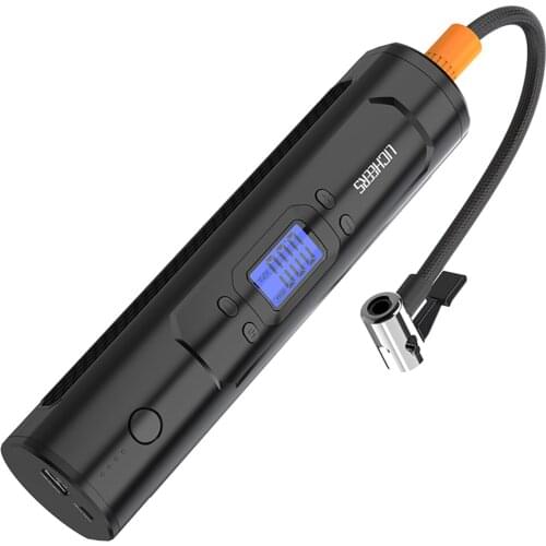 150 PSI Tire Inflator w/ LCD Display Portable Compressor Digital Car Tyre Pump for Car Bicycle Tires Balls 12V Electric Car Pump