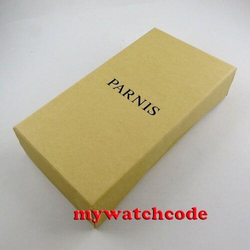 Parnis Paper mens womens watch box fit not over diameter 49mm parnis mens watch