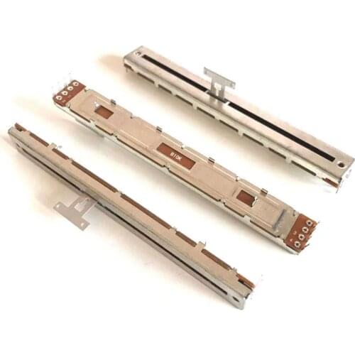 10pcs 12.8CM 128MM Behringer X32 mixer B10K DOUBLE mixer potentiometer 4+4 8 feet 13MMT Sliding Potentiometer