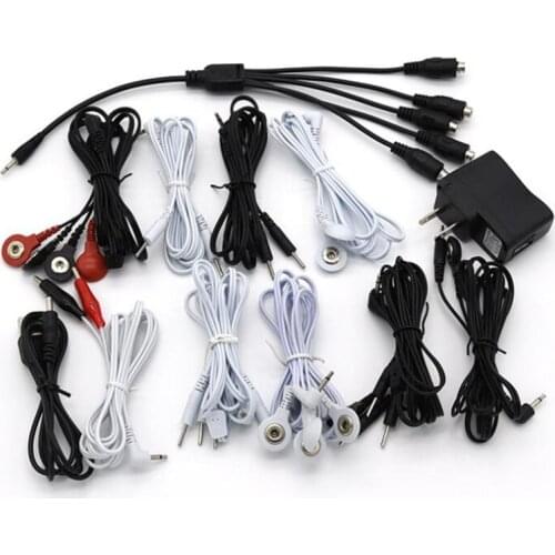 Electric Shock Wire Sex Toys For Electrical Set Electro Cable To Connect Stimulation Penis Ring Anal Plug Erotic Accessories