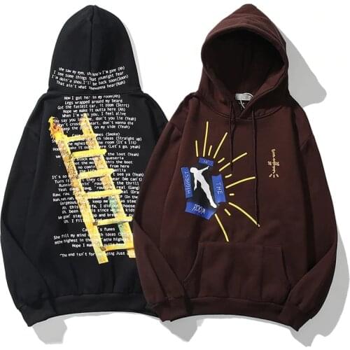 Dropshiping Travis Scott Hoodie Men Women CPFM XYZ PARTY Hoodies Saint West Sweatshirts High Quality Kanye West Pullovers