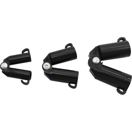 0-180 Angle Fixed Clip Socket for 11mm,16mm,20mm Plant support rod Adjustable Gardening Pillar Connector 20 Pcs