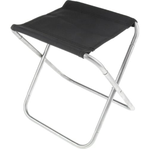 Folding Camping Stool Outdoor Portable Collapsible Fishing Chair with Carry Bag