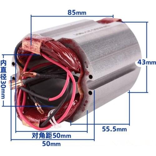 1PC Stator for MAKITA GA5030 GA4530 GA4030 GA5034 GA4534 GA4031 PJ7000 GA4030R GA4034 Part AC220-240V