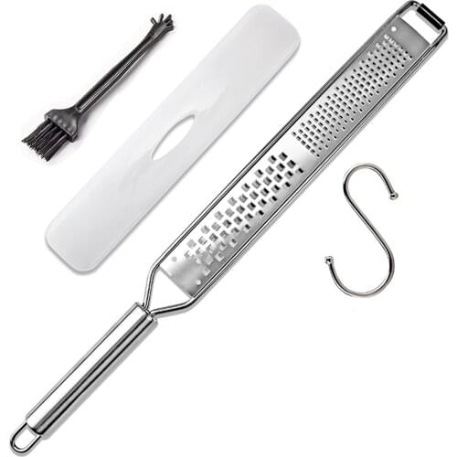 Cheese Grater Stainless Steel Scraper Chocolate Lemon Peeler for making Parmesan lemon ginger garlic nutmeg chocolate cinnamon