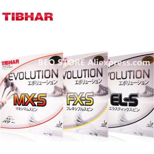 TIBHAR EVOLUTION MX-S FX-S EL-S Pimples in with sponge Table Tennis Rubber Ping Pong tenis de mesa