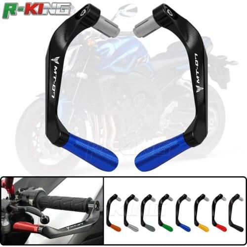 Universal 7/8" 22mm Motorcycle Handlebar Brake Clutch Levers Protector Guard For Yamaha MT-07 MT 07 MT0 2014-2018 2017 2016 2015