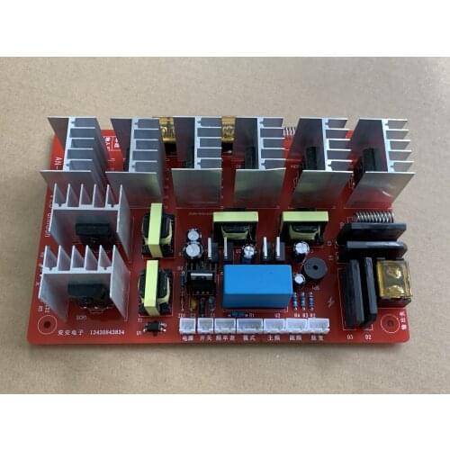 High-power High-voltage Octa-silicon Rear Board 3-knob Mixing Frequency Sweeping Liquid Crystal Display