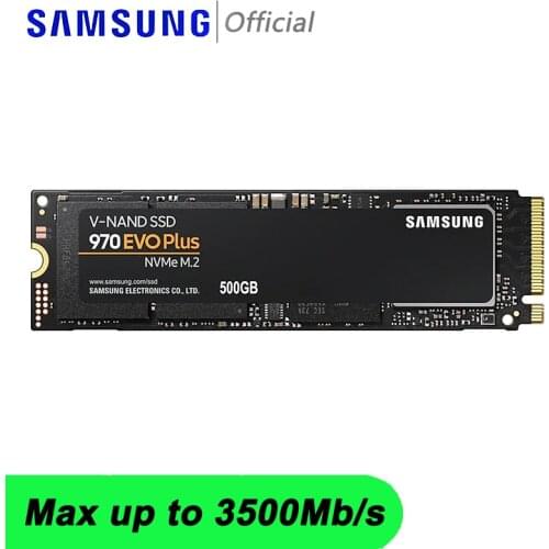SAMSUNG V-NAND SSD NVMe M.2 SSD 1TB 250GB HD NVMe SSD Hard Drive HD 2tb Hard Disk 500GB 970 EVO Plus Solid State PCIe For Laptop