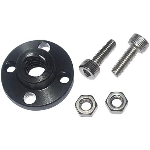 1pcs 3D printer accessories X axis Y Prusa I3 MK2 MK3 trapezoidal screw POM nut T8 DIY Reprap Prusa i3 MK3 3D printer