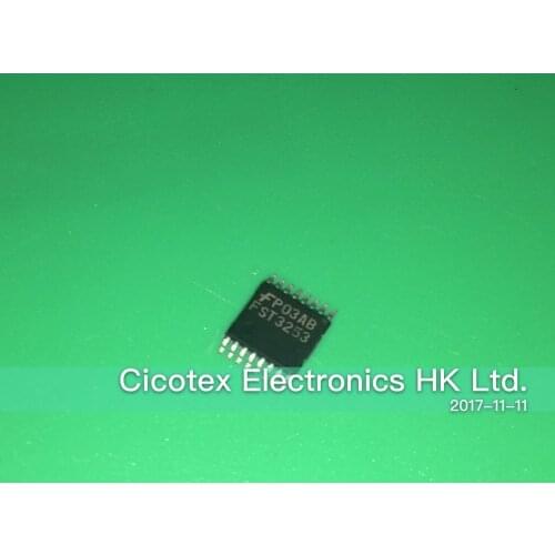 10pcs/lot FST3253MTCX TSSOP16 FST3253 MTCX MSOP16 MUX/DEMUX DUAL 4:1 TTL 16TSSOP FST3253M-TCX