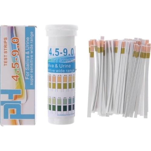 150 Strips Bottled PH Test Paper Range PH 4.5-9.0 For Urine & Saliva Indicator