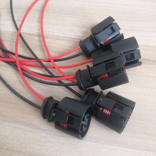 2 Pin/Way ABS Wheel Speed Sensor Plug Connector Cable Harness Wire Pigtail For VW Beetle Jetta 4 Golf GTI MK4 6N0 927 997 A