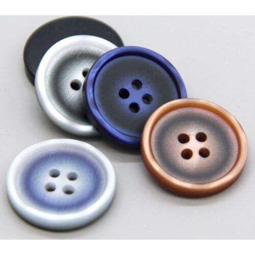 4 Holes Fashion Colorful Resin Men Suit Sewing Buttons For Clothing Coat Sweater Decorative High Quality Accessories Wholesale