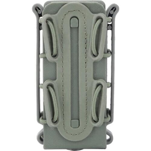 9mm Tactical Magazine Pouch Airsoft Hunting Shooting Holster Rifle Mag Pouch Holder Soft Shell Carrier Bag With Belt Clip