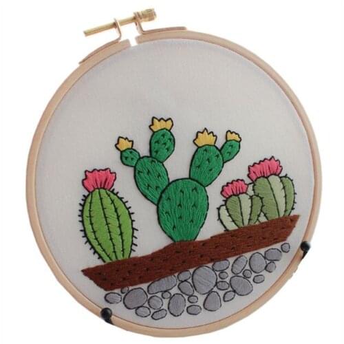 Barbaric growth European embroidery kit simple three-dimensional embroidery Ribbon kit embroidery needlework