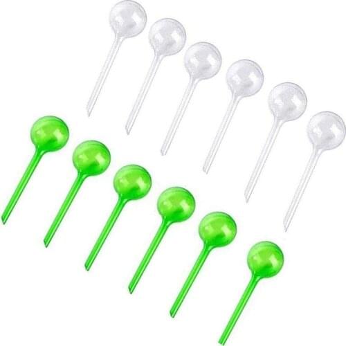 LUDA 12 Pcs Plant Watering Bulbs Self-Watering Globes Automatic Water Device Balls Vacation Houseplant Plant Pot Bulb Garden