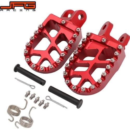 Motorcycle CNC Foot Pegs Pedals Rests For HONDA CR80R CR85R CRM250 XR250R XR400R XR600R XR650L XR650R CRF230L CRF1000L