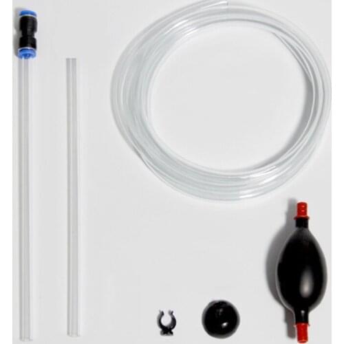 Fish Tank Water Pump Changer Aquarium Filter for Water Cleaning Tank Washer 2-Meter Toilet Suction Pipe Hand-Held