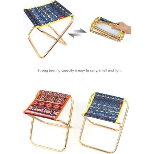 Ultra Light Folding Chair Lightweight Outdoor Fishing Chair Seat for Outdoor Camping Picnic Beach Chair Fishing Tools