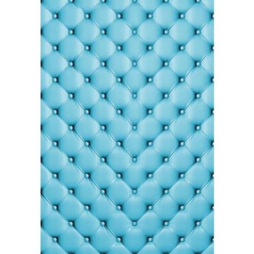 TR 8X8FT vinyl cloth blue tufted headboard photography backdrop for holiday party photo studio portrait newborn baby backgrounds