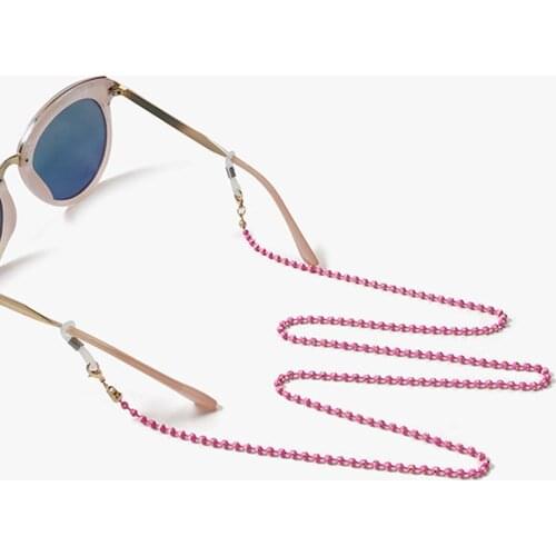 1pcs Mask Hanging Rope Necklace Face Mask Lanyard Mask Glasses Holder Adjustable Traceless Ear Hanging Rope Two Hooks Buckles