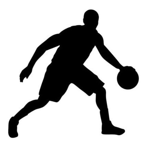 11.9*11.7CM Funny Footballer Player Silhouette Personality Vinyl Car Stickers Black/Silver C7-0191