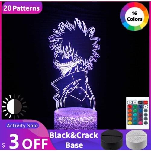 20 Patterns My Hero Academia Bakugo Anime Figure Luz Boku No Hero Shoto Todoroki Dabi Figuras Gift Room Decor Katsuki Bakugou