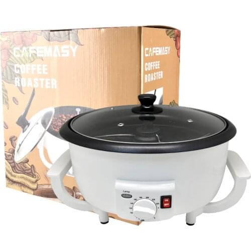 Stainless Steel Non-stick Pan Bottom Coffee Roaster High Temperature Dryer For Multigrain Seed Popcorn
