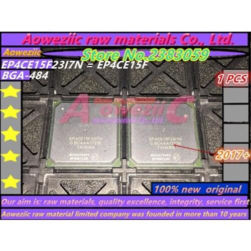 Aoweziic 100% new original EP4CE15F23I7N EP4CE15F23 BGA-484 Embedded Processor Chip