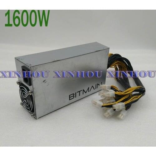 Used Bitmain APW3++ 1600W BTC LTC DASH miner Power Supply For antminer L3+ S9 A3 T9 Baikal G28 X10 N240 Innosilicon A8+ A9 A5 D9