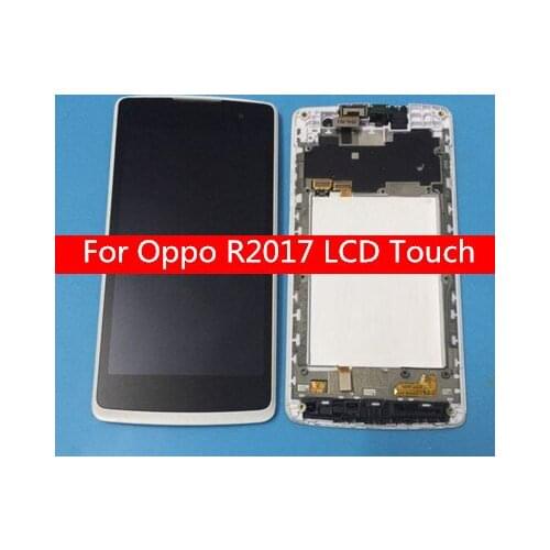 For OPPO R2017 LCD Display With Touch Screen Digitizer Assembly Replacement Parts