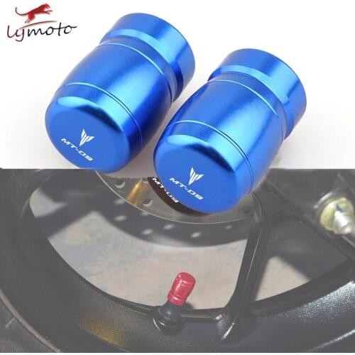 For YAMAHA MT-09 MT-10 MT 09 10 2012-2021 Hot Deals Motorcycle CNC Accessories Wheel Tire Valve Stem Caps Airtight Covers