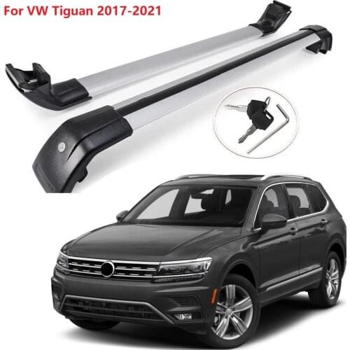 Good Quality for VW Volkswagen Tiguan 2018 2019 2020 2021 roof rack luggage rack rail cross bar cargo carrier