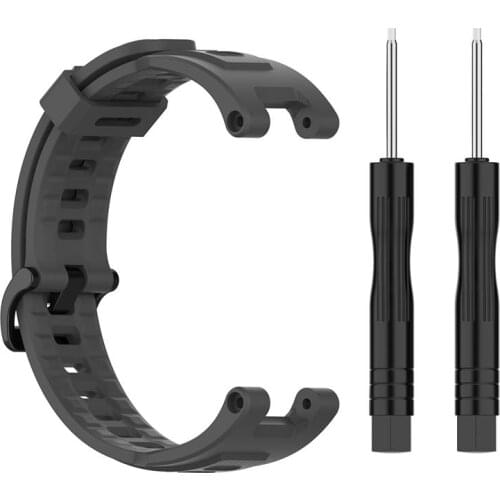 Soft Silicone Watch Band For Amazfit T-Rex Smart Watch Bracelet Replacement Wristband Adjustable Sports Watch Strap