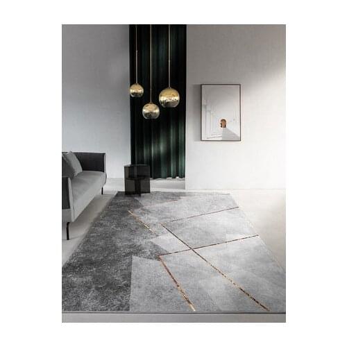 New Geometrical Minimalism Cashmere Living Room Carpet Modern Living Room Bedroom Rugs Sofa Coffee Table Rug Home Decor
