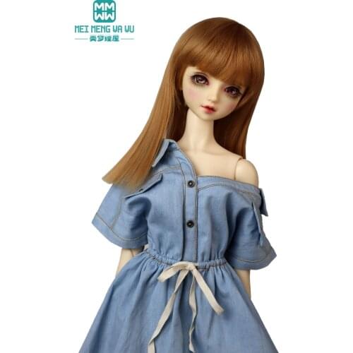BJD doll clothes for 58--60cm 1/3 SD DD BJD doll Spherical joint doll fashion Fashion lattice dress Girls gift