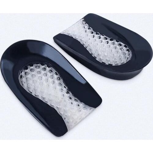 Wholesale shock-absorption insole Cellular suspension Heel pad Hollow out breathable heel cup