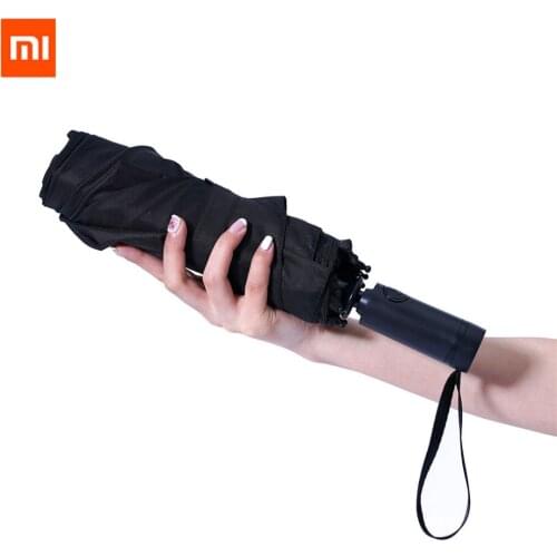 Original Xiaomi Mijia WD1 Umbrella Parasol Automatic Rainy Sunny Rainy Summer Aluminum Wind-Waterproof UV Parasol Sunshade Drop