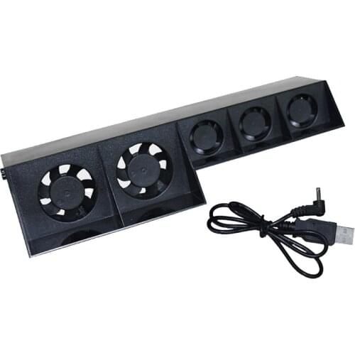Suitable for PS4 Game Console Fan Thermostatic Turbine Fan Cooler Game Component