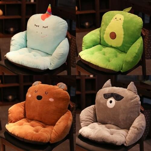 Cushion Waist Cushion Integrated Floor Cushion Chair Cushion Office Long-Sitting Backrest office chair seat cushion