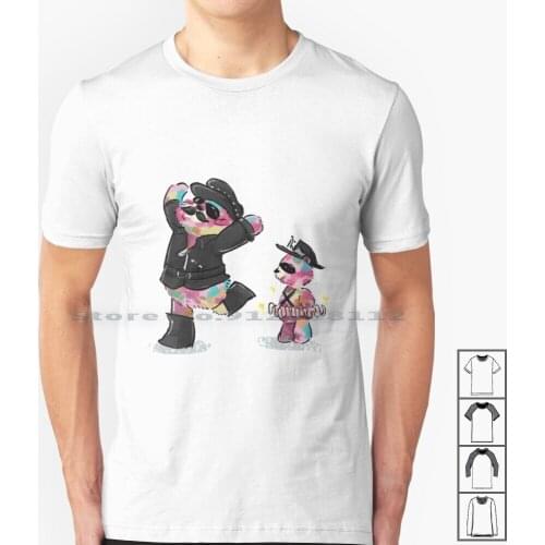 Rainbow Bondage Bears T Shirt 100% Cotton Rbb Sbb One Direction Pride Rosketch Creative Trending Vintage Cool Gift Euro Us Size